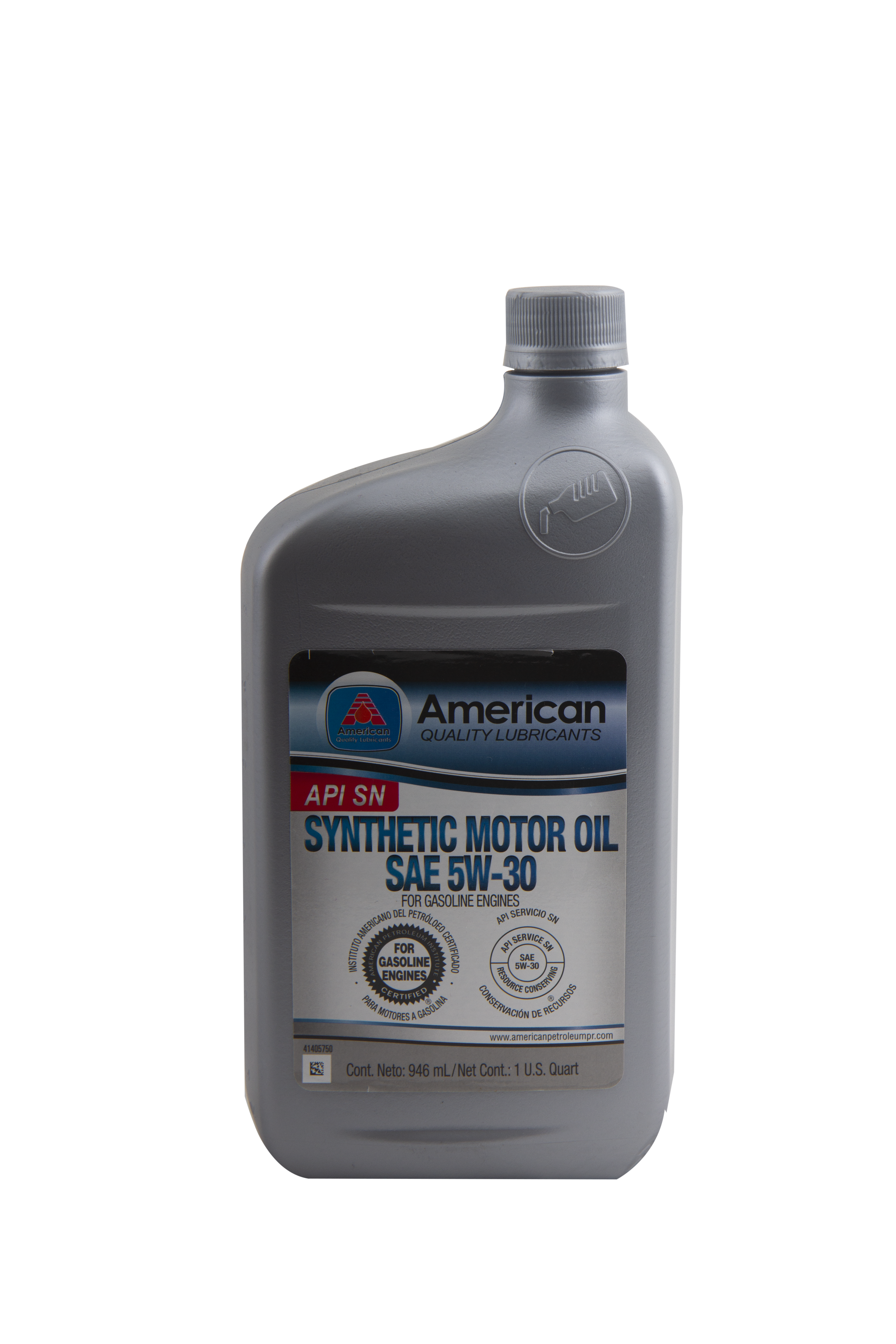 U1P-Duty SAE 5W-30 Aceite de motor sintético de alta resistencia, API  CK-4/SN (2 galones/8 QTS)